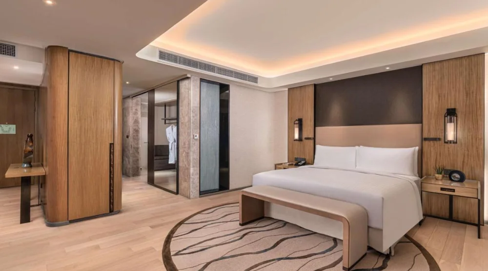 Premier King Room with Bay View at Conrad Manila