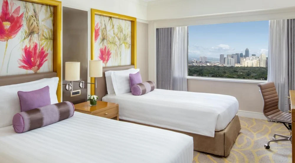 Dusit Twin Room at Dusit Thani Manila