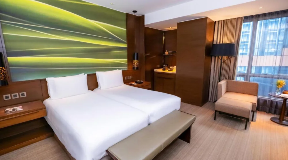 Standard Twin Room at Marco Polo Ortigas Manila