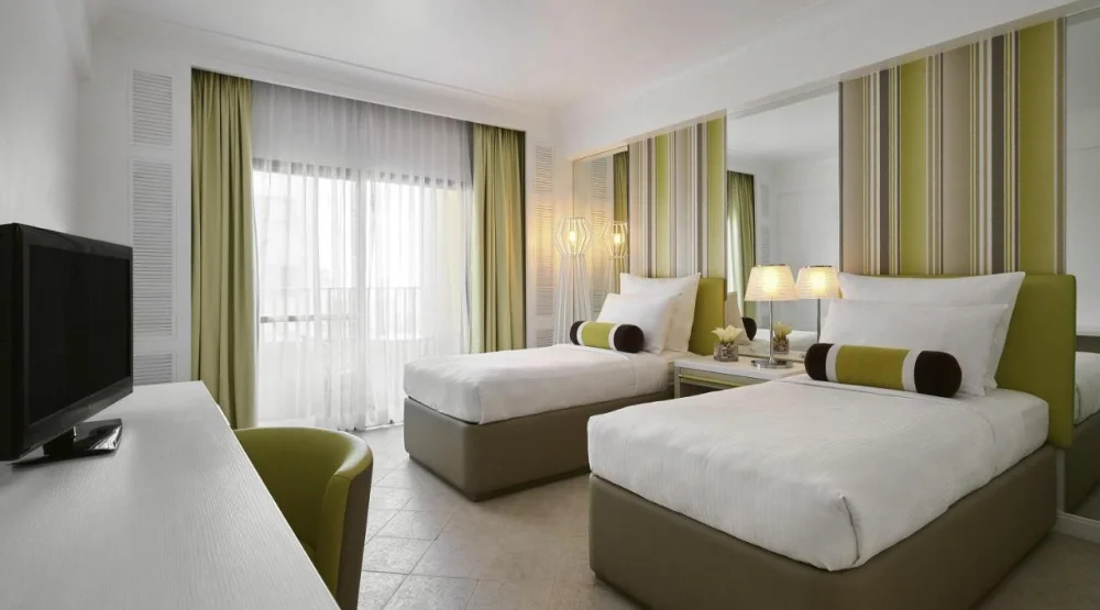 Deluxe Twin Room with Atrium View at Movenpick Hotel Mactan Island Cebu