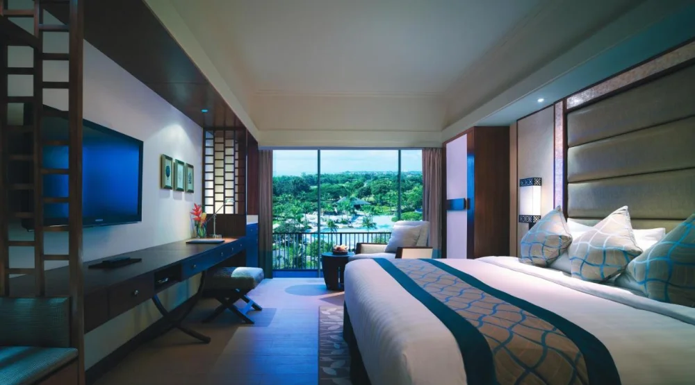 Deluxe Twin Room Sea View (main Wing) at Shangri-La Mactan Cebu
