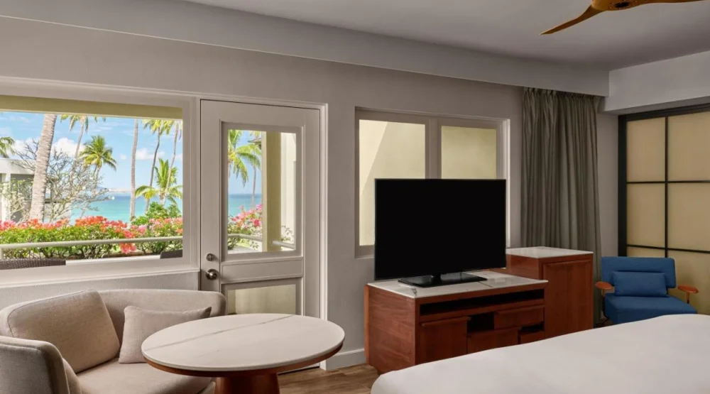 Ocean View, Guest Room, One King at Sheraton Fiji Golf & Beach Resort