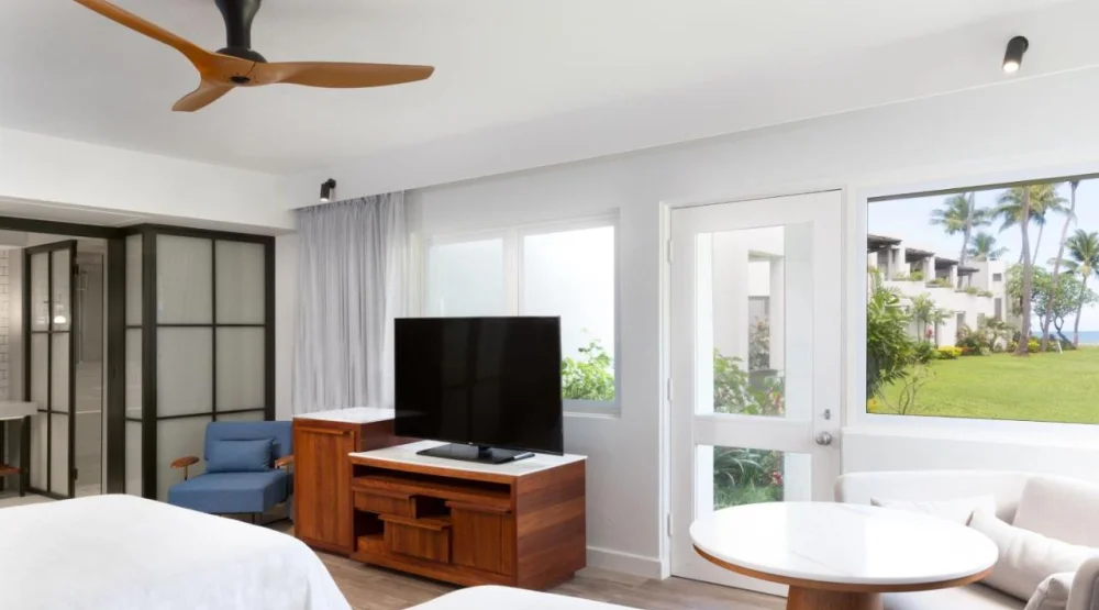 Ocean View, Guest Room, Two Double at Sheraton Fiji Golf & Beach Resort