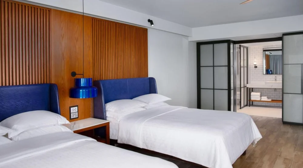 Ocean Front, Guest Room, Two Double at Sheraton Fiji Golf & Beach Resort