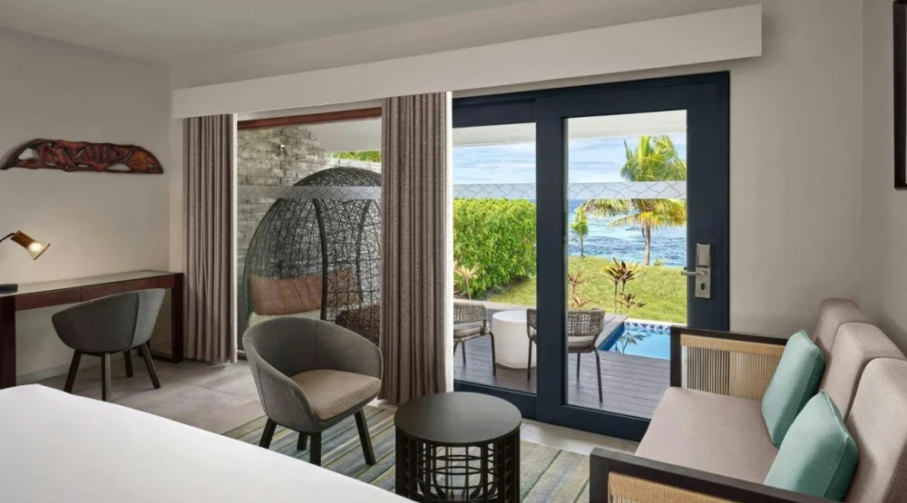 Island View Plunge Pool, Larger Guest Room, One King - Adults Only at Sheraton Resort & Spa Tokoriki Island Fiji