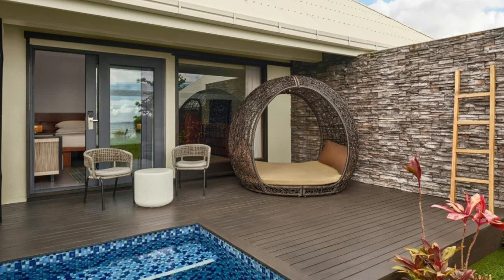 Beach Front, Plunge Pool, Larger Guest Room, One King - Adults Only at Sheraton Resort & Spa Tokoriki Island Fiji