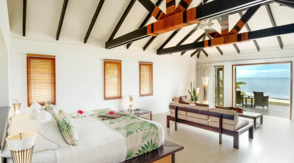 Beach Front Bure at Lomani Island Resort & Spa