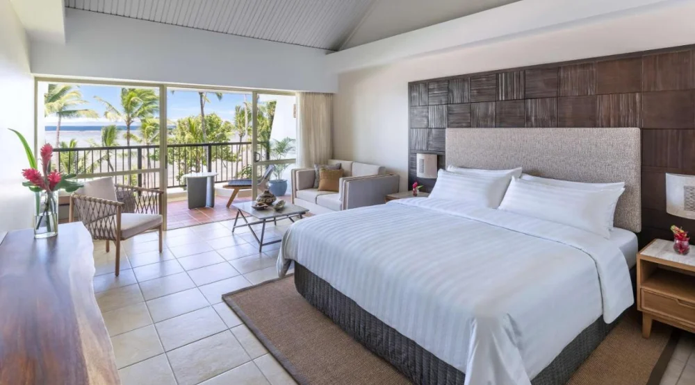Reef Deluxe Twin Room - Adults Only at Shangri-La Yanuca Island Fiji