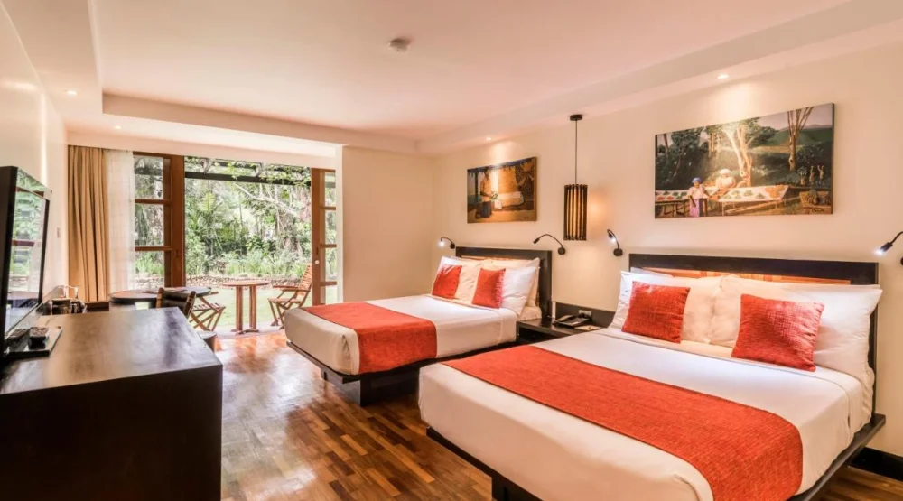 Double Room with Ocean View at The Warwick Fiji