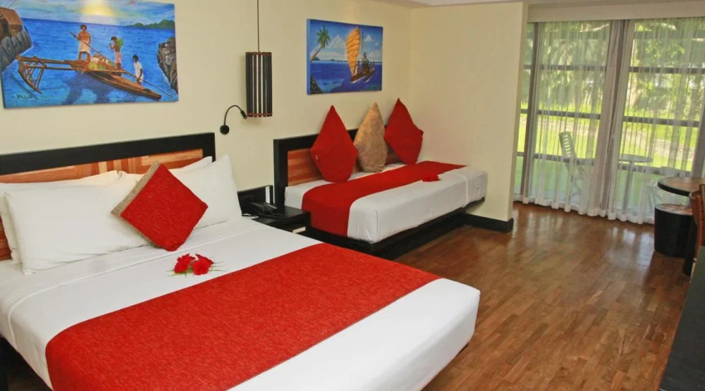 Queen Room with Garden View at The Warwick Fiji