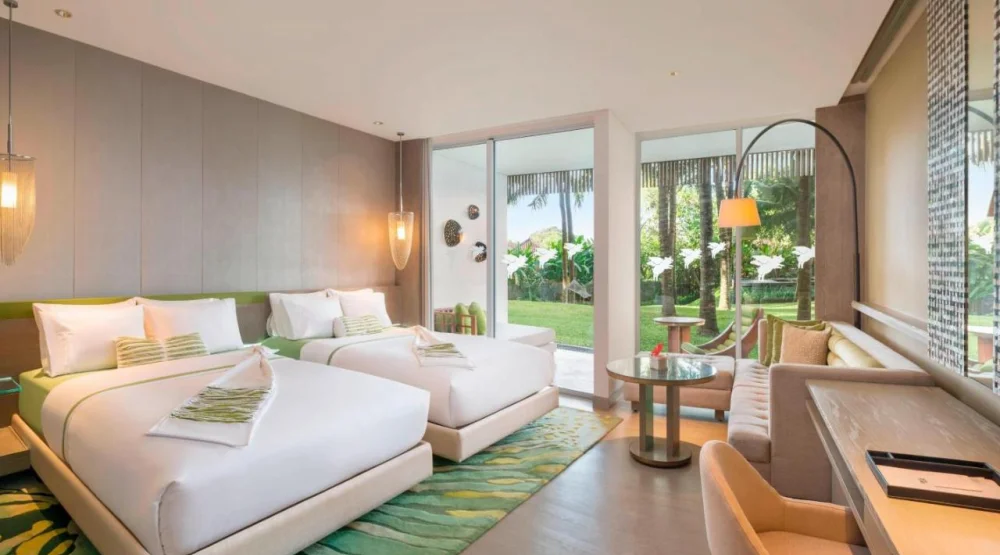 Superior Garden View, Guest Room, Two Queen, Balcony at W Bali