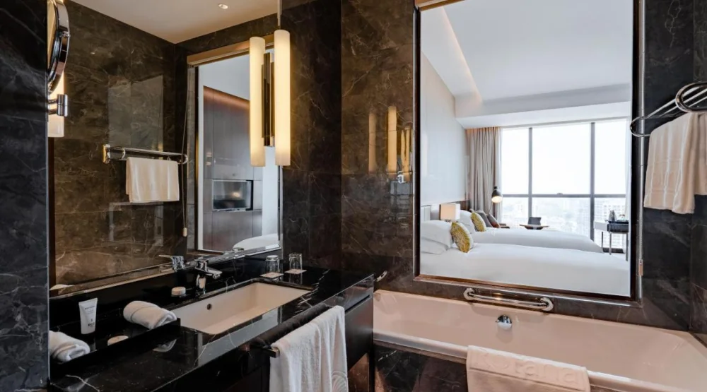 Sea View Twin Bed at Johari Rotana