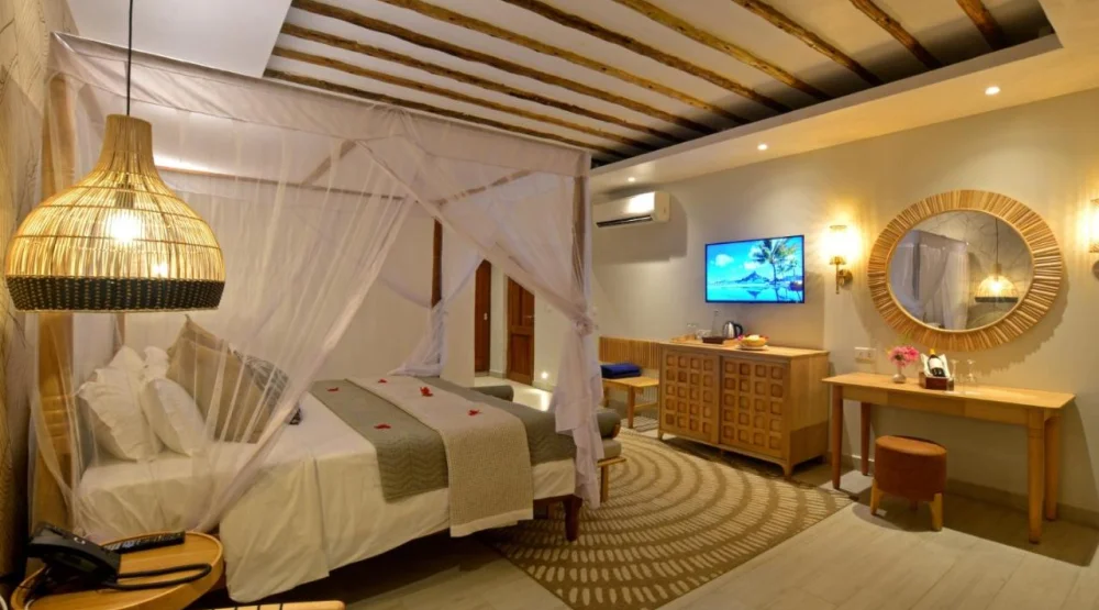 Deluxe Double Or Twin Room with Garden View at Neptune Pwani Beach Resort & Spa