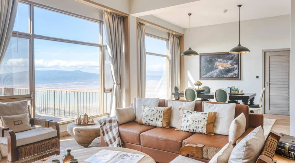 Two Bedroom Royal Suite at Ngorongoro Lodge Member of Melia Collection