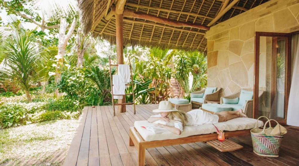 Deluxe Garden Bungalow with  Partial Sea View at Tulia Zanzibar Unique Beach Resort