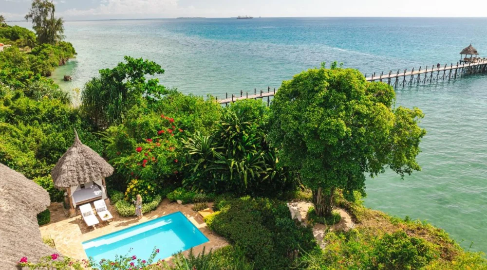 Ocean Front Villa with Pool at Zanzi Resort Private Paradise