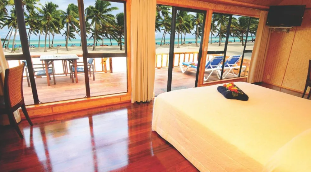 Premium Bungalow - Beach Front at Aitutaki Lagoon Private Island