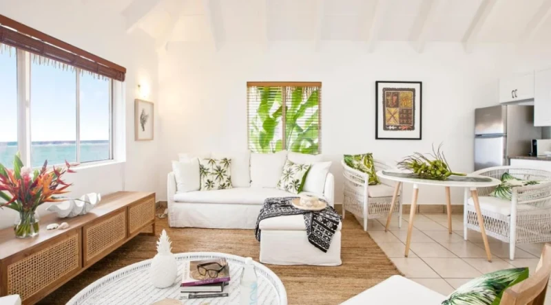 One Bedroom Villa - Beachfront at Motu Beachfront Art Villas