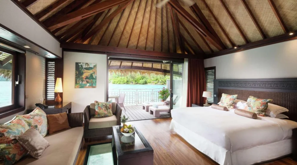 King Overwater Bungalow at Hilton Moorea Lagoon Resort & Spa
