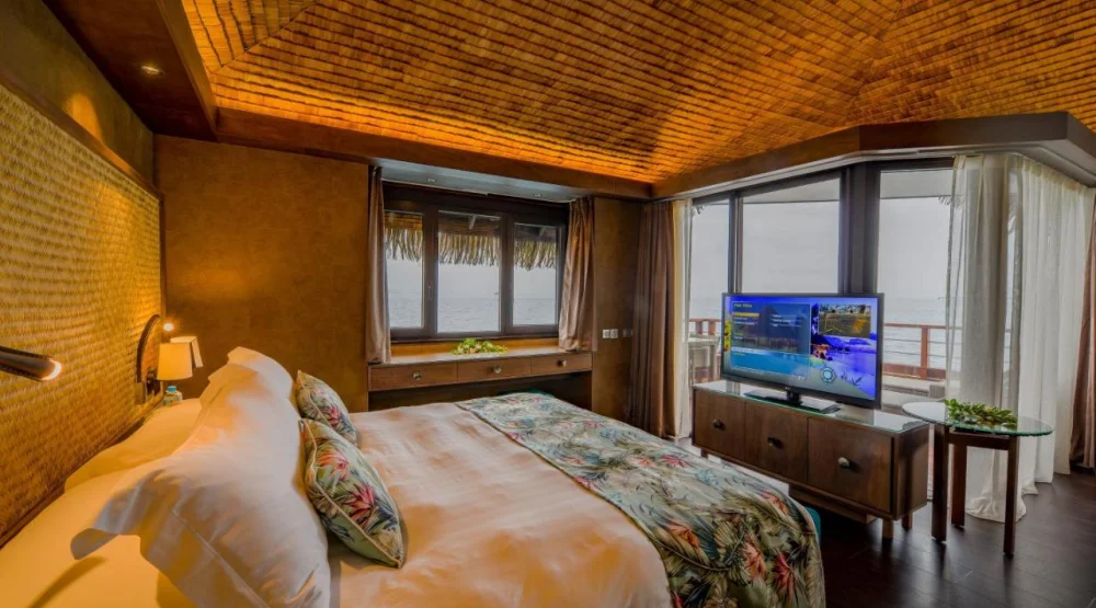 One Bedroom Overwater Villa with Island View at InterContinental Tahiti Resort & Spa