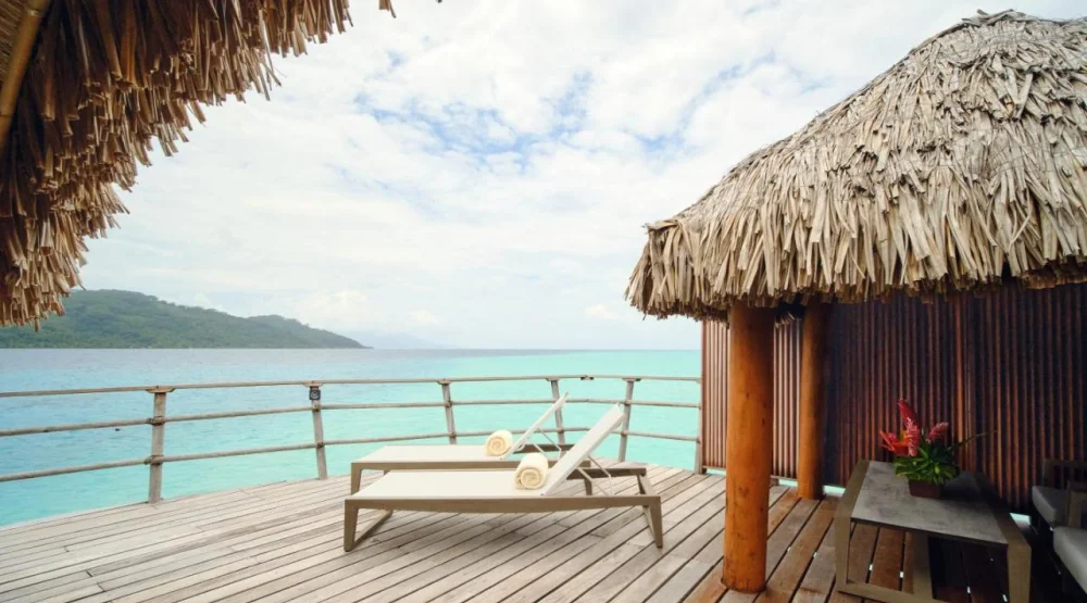 End Of Pontoon Overwater Suite at Le Taha'a By Pearl Resorts