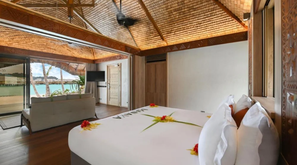 Beach Villa with Pool at Le Bora Bora By Pearl Resorts