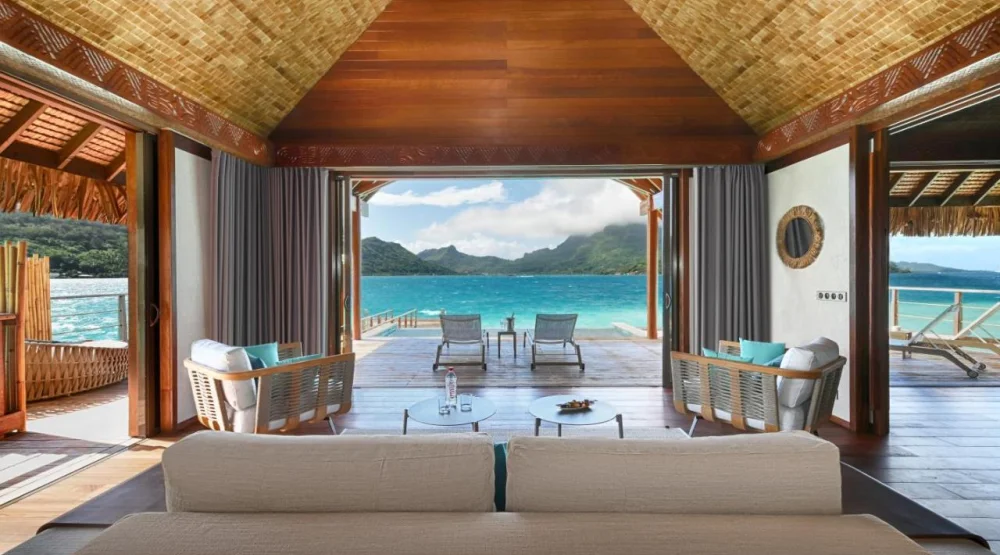 End Of Pontoon Overwater Suite at Le Bora Bora By Pearl Resorts
