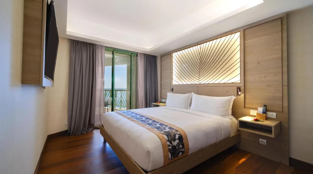 Two Bedroom King Suite with Ocean View at Hilton Hotel Tahiti