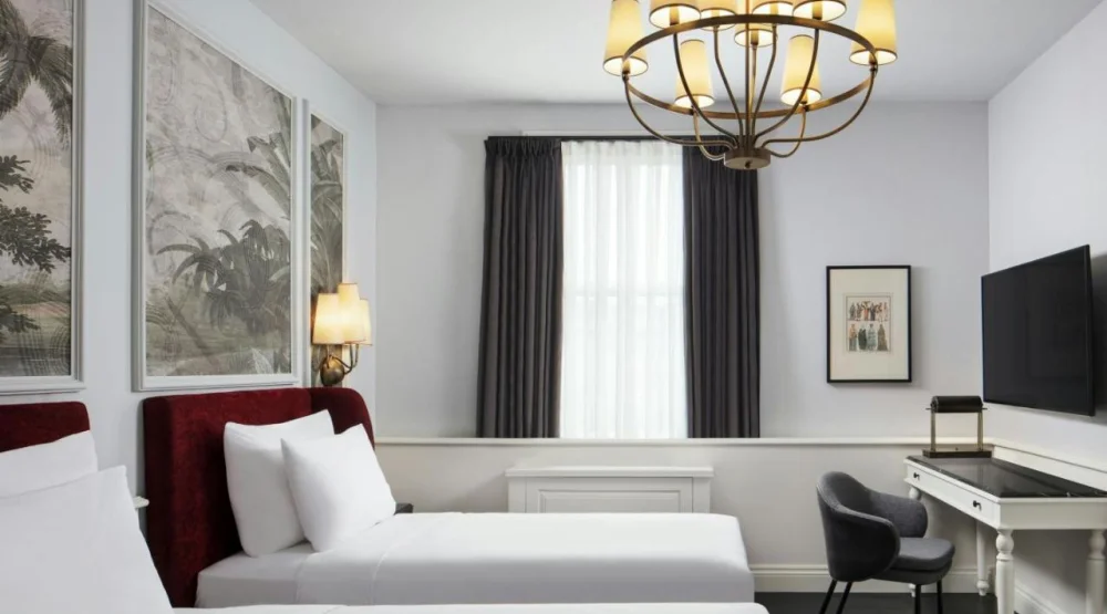 Premium Twin Room with City View at Adahan DeCamondo Pera Autograph Collection