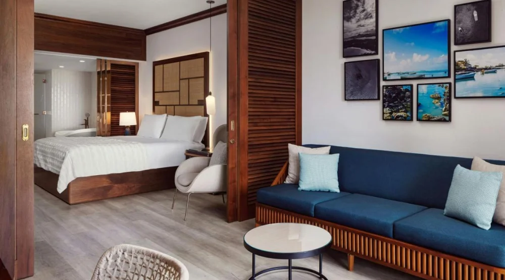Beachfront Family Suite at Le Meridien Ile Maurice
