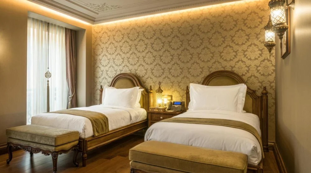 Deluxe Twin Room with Street View at AJWA Sultanahmet