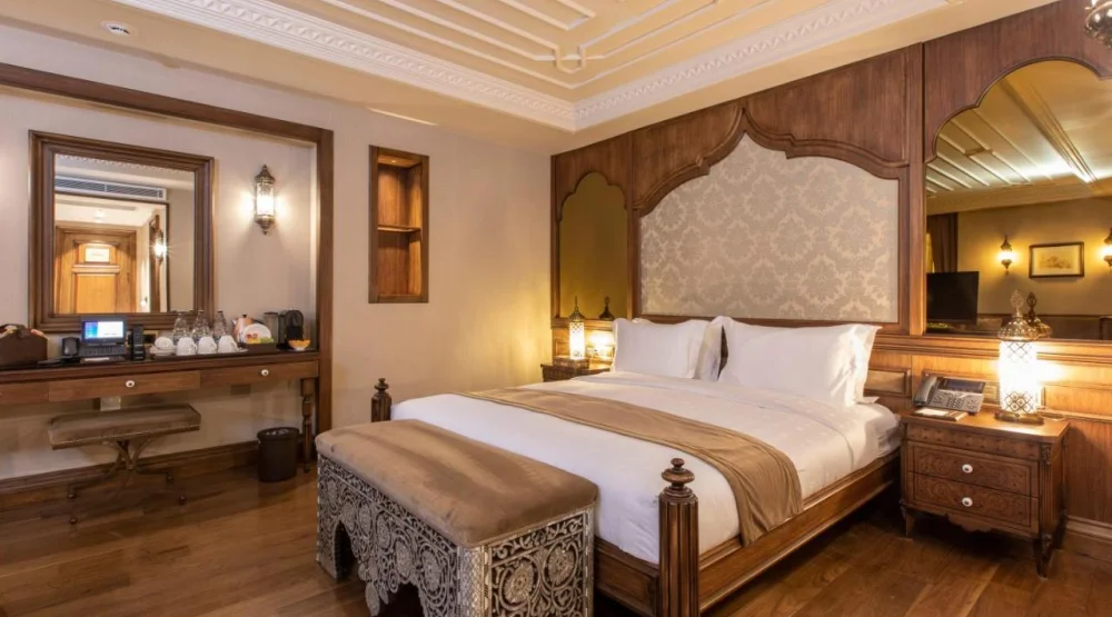 Family Suite with Vertical Greenery View at AJWA Sultanahmet