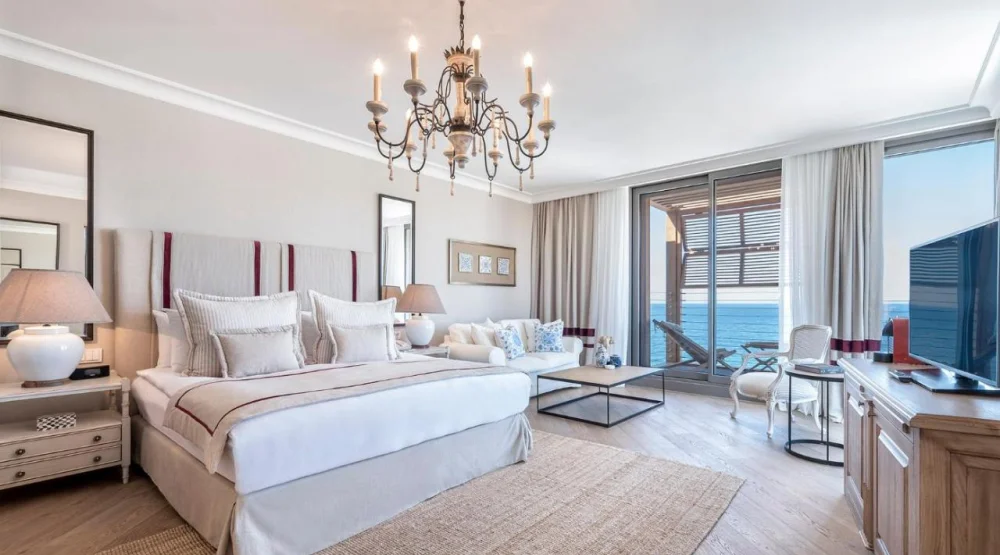 Deluxe Balcony Sea View Room at Allium Bodrum Resort & Spa