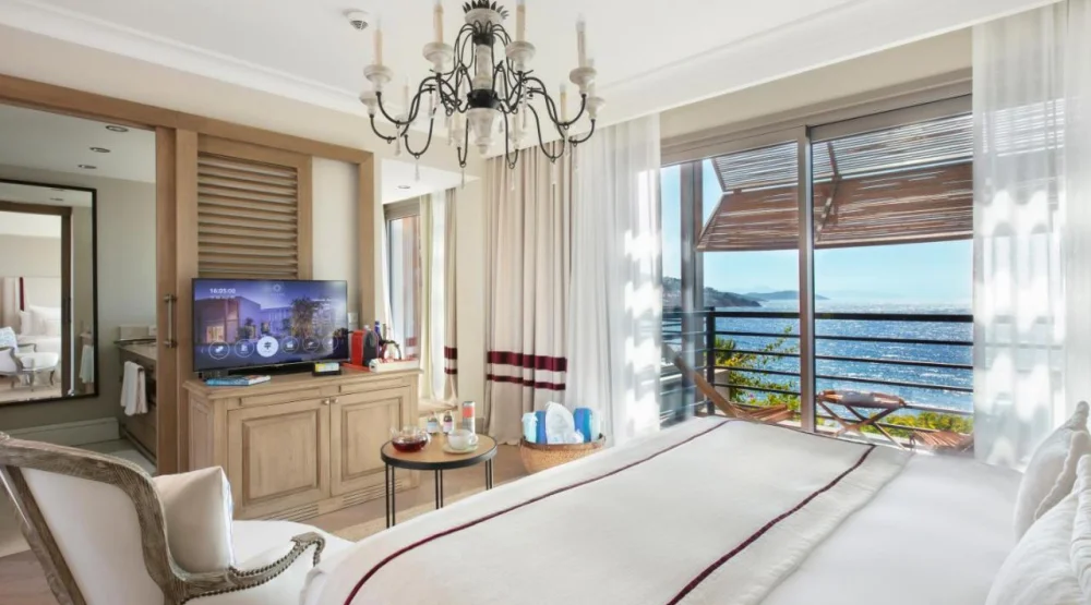 Signature Seaview Room at Allium Bodrum Resort & Spa
