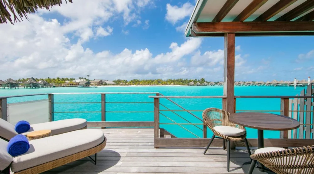 Overwater Bungalow Island View at The Westin Bora Bora Resort & Spa