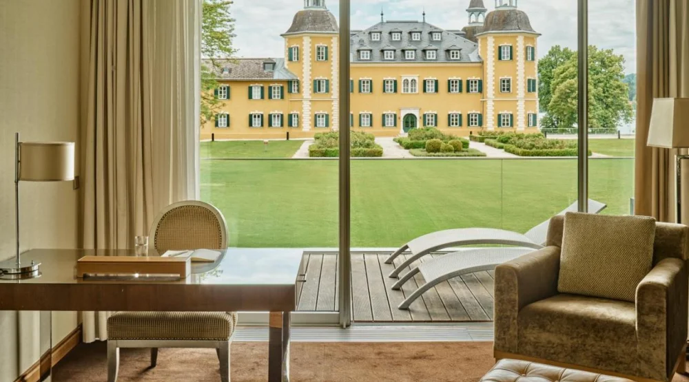 Junior Suite Superior with Balcony at Falkensteiner Schlosshotel Velden