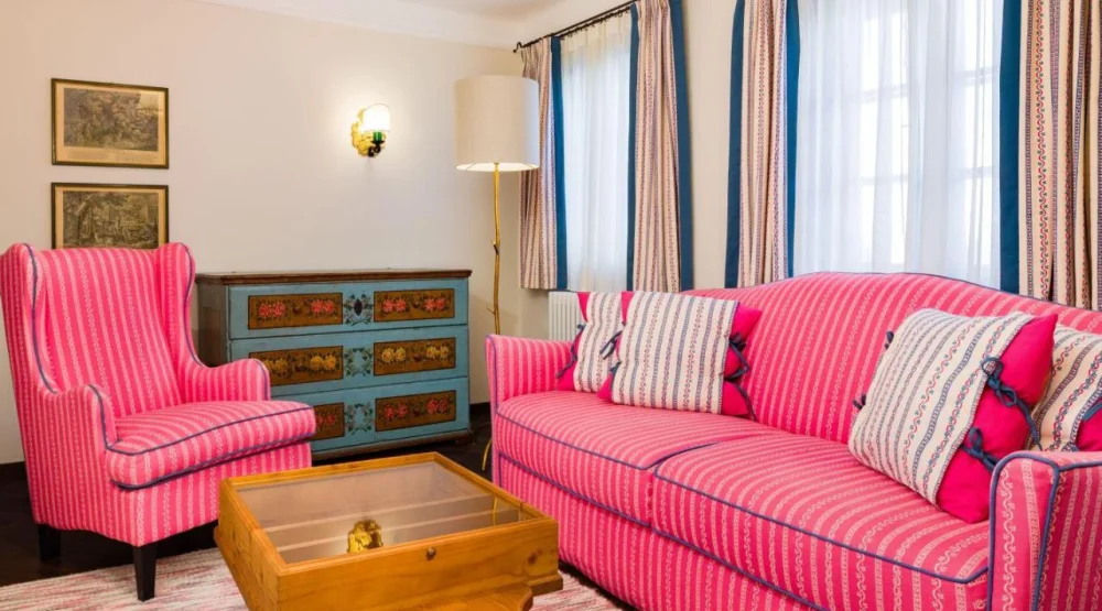 Junior Suite, One King at Hotel Goldener Hirsch