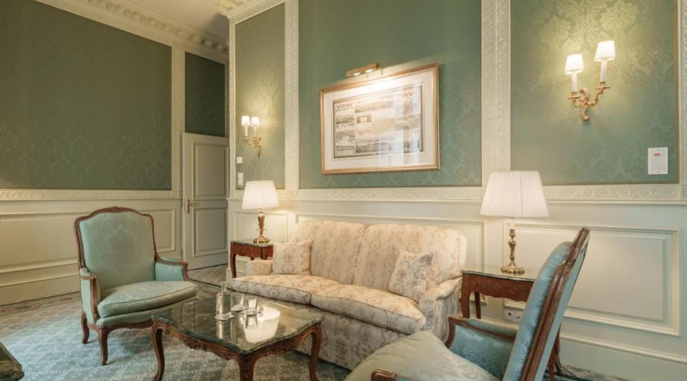 Junior Suite with Terrace at Grand Hotel Wien