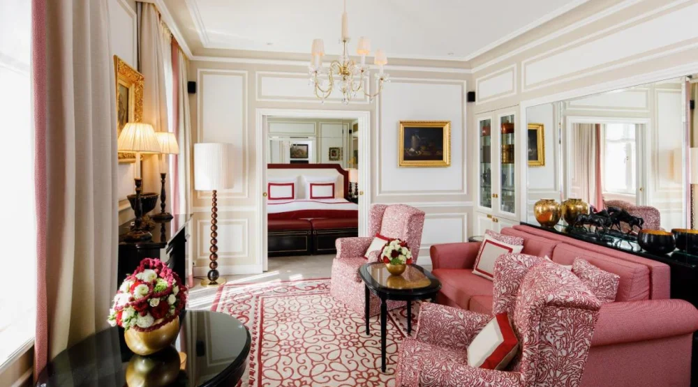 Suite with Balcony at Hotel Sacher Salzburg