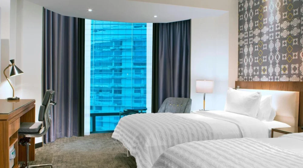 Deluxe Twin Room at Le Meridien Kuala Lumpur