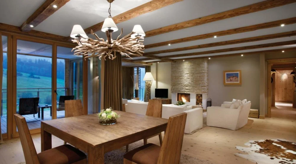 Chalet Suite at Kempinski Hotel Das Tirol