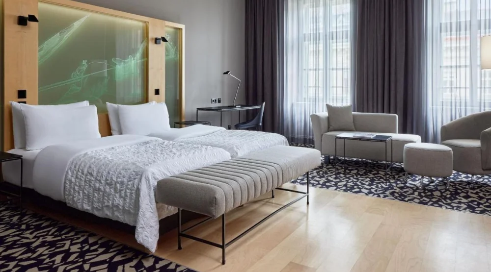 Executive Twin Room with City View at Le Meridien Vienna