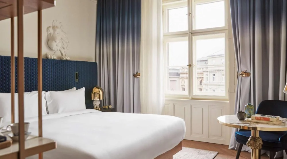King Room with View at Andaz Prague