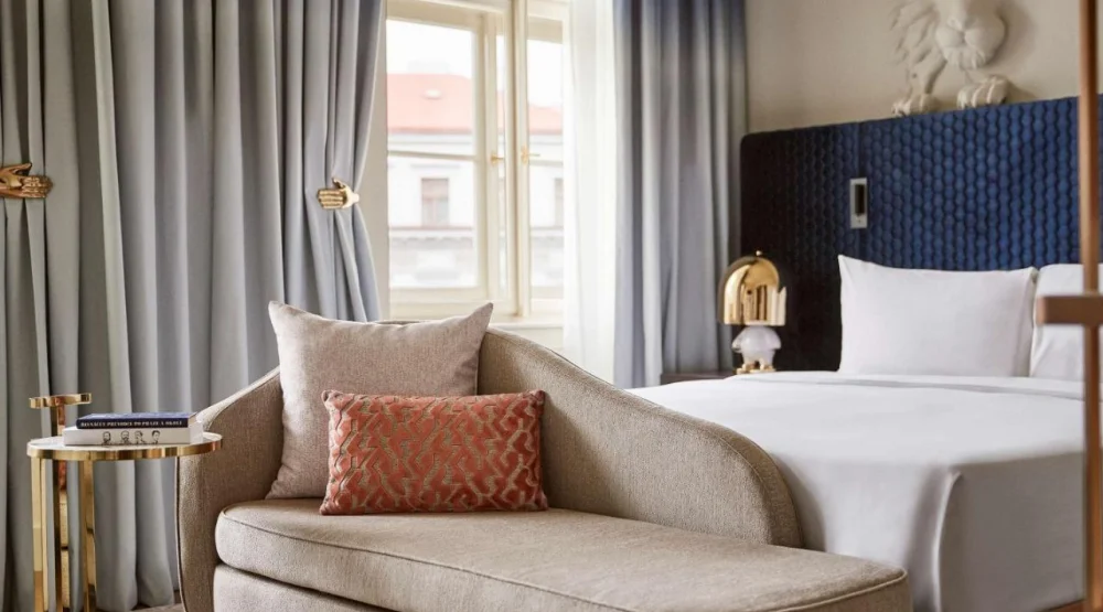 Deluxe King Room with View at Andaz Prague
