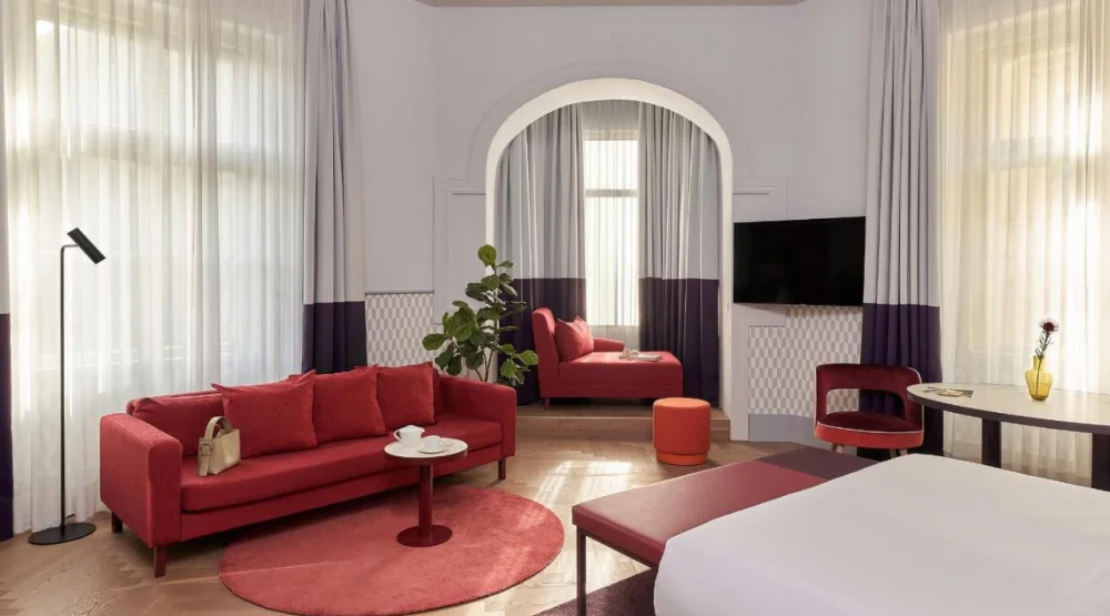 Boutique Junior Suite at Falkensteiner Hotel Prague