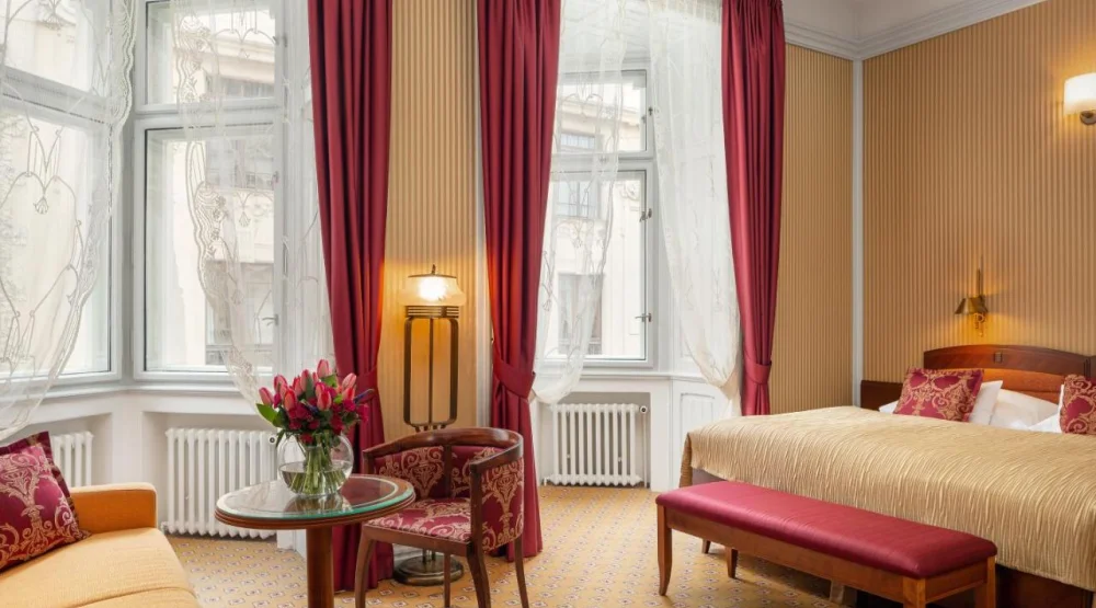 Double Or Twin Room with Extra Bed at Hotel Paris Prague