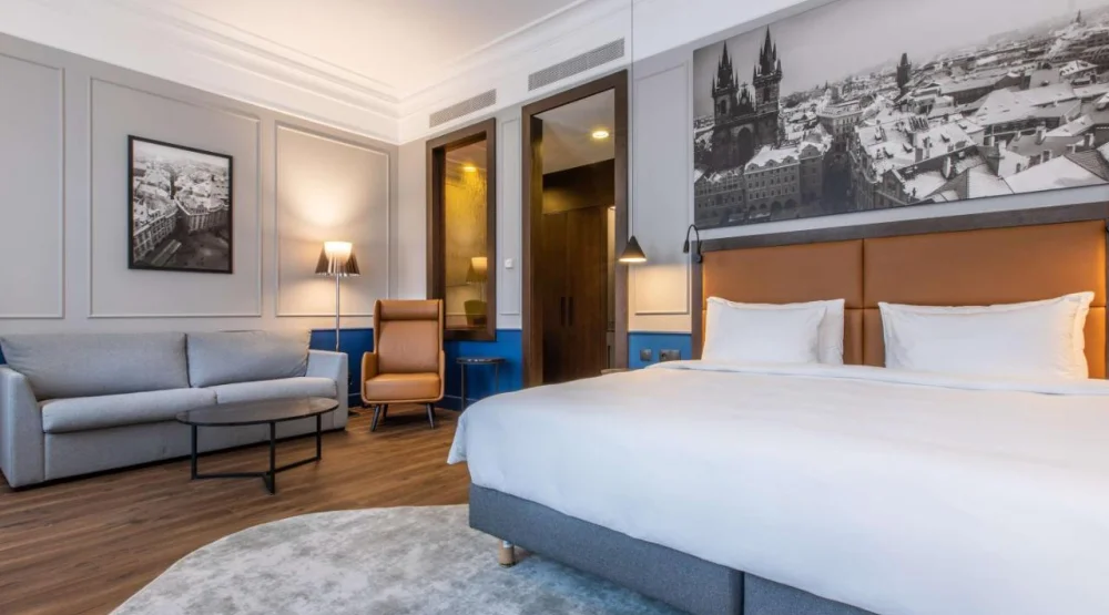 Junior Suite at Radisson Blu Hotel Prague
