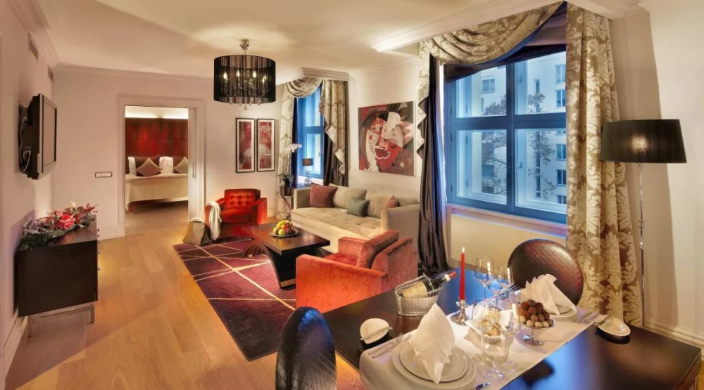 Executive Suite with Garden View at The Grand Mark Prague