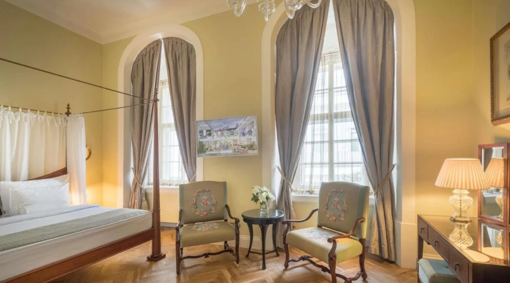 Mozart King Suite with Courtyard View at The Mozart Prague