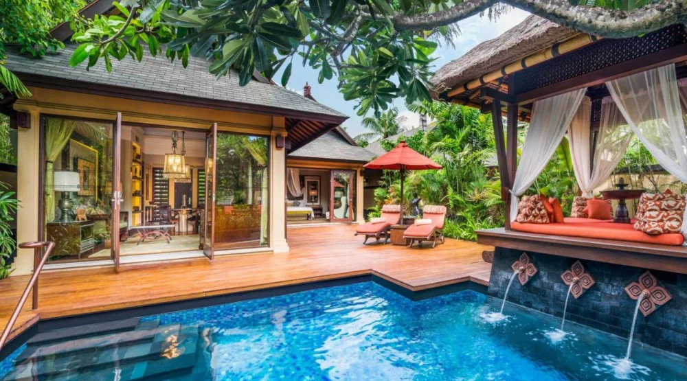 Gardenia Villa, One Bedroom Villa, One King, Garden View, Private Pool at The St. Regis Bali Resort